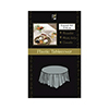Silver Round Table Cover - Click Image to Close