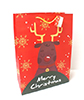 Jumbo Christmas Matt w/ Glitter Bag  -  Item #10082