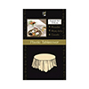Ivory Round Table Cover  -  Item #60112