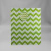 XL Green Chevron Bag  - Item #XB51 XL Green Chevron Bag  - Item #XB51