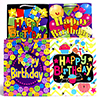 Large Birthday Matt Bag  -  Item #LB08
