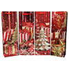 Christmas Matte w/ Glitter Bottle Gift Bag&nbsp;&nbsp-&nbsp;&nbsp;Item #XBB05