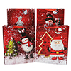 LG Christmas Matt w/ Glitter Heavy Wt. Bag &nbsp-  Item #XL05